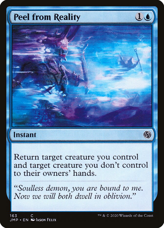 Peel from Reality card front