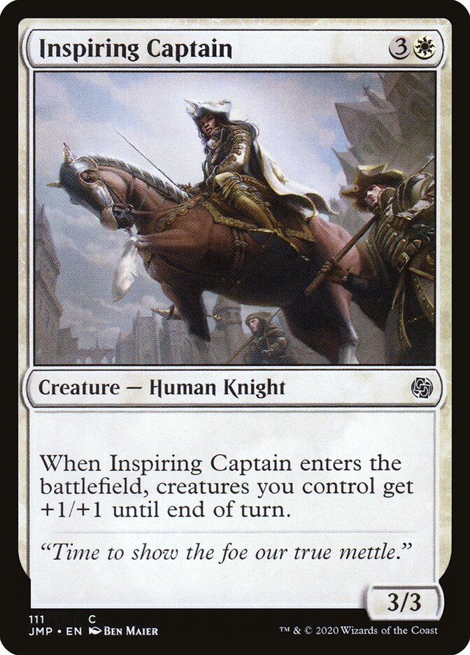Inspiring Captain card front
