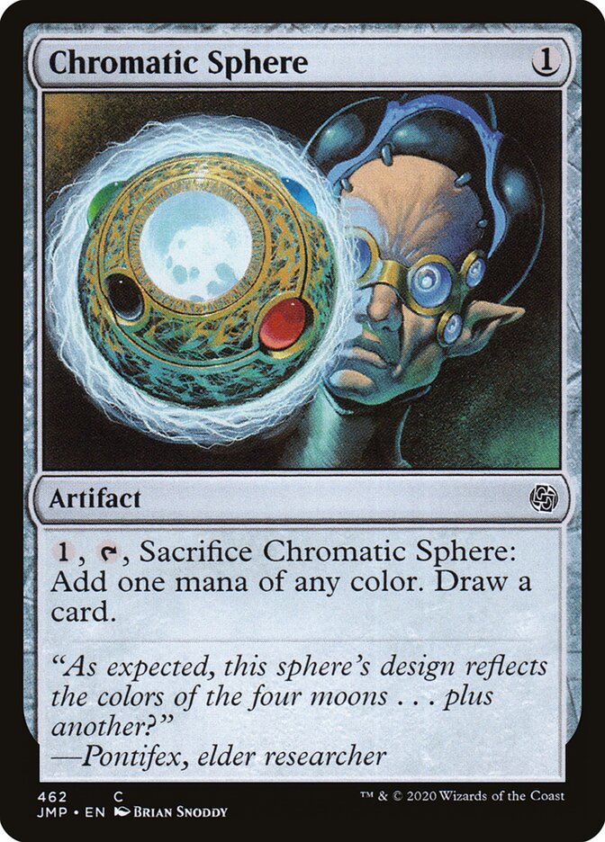 Chromatic Sphere card front