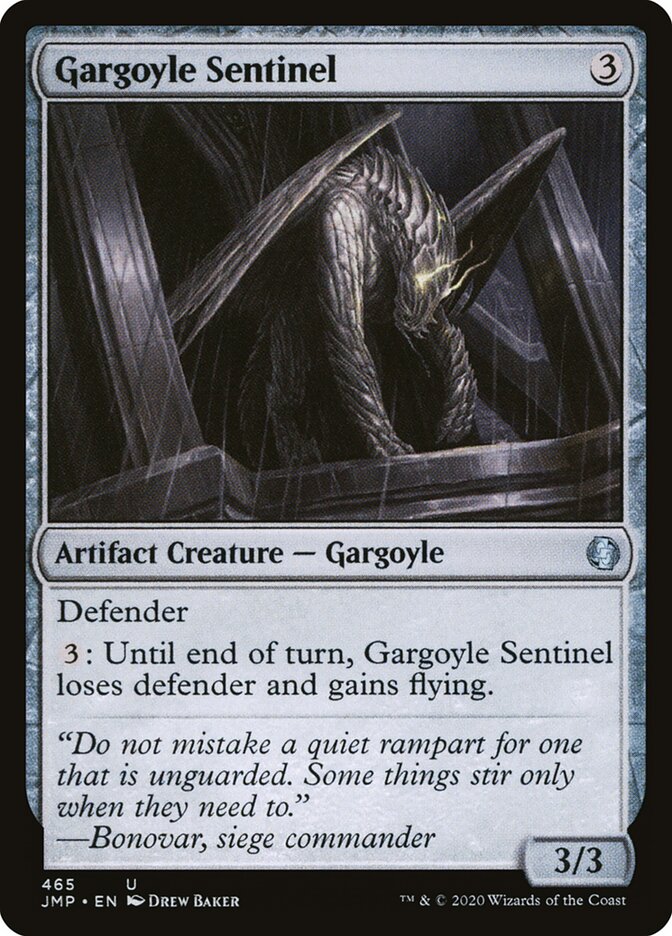 Gargoyle Sentinel card front