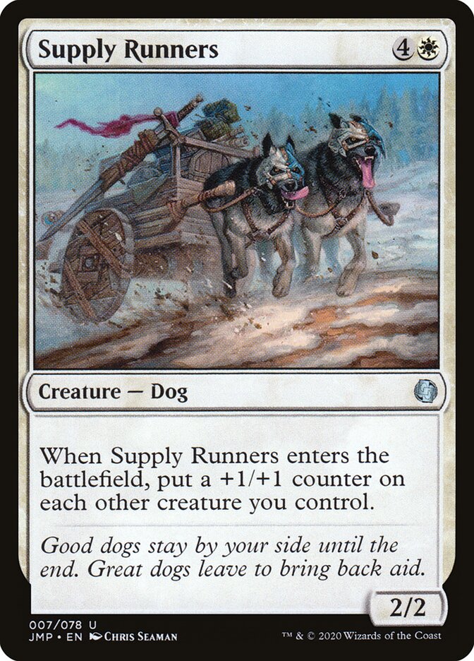 Supply Runners card front