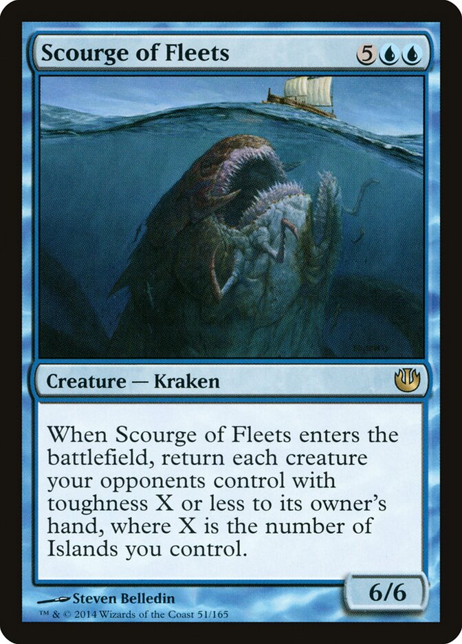 Scourge of Fleets card front