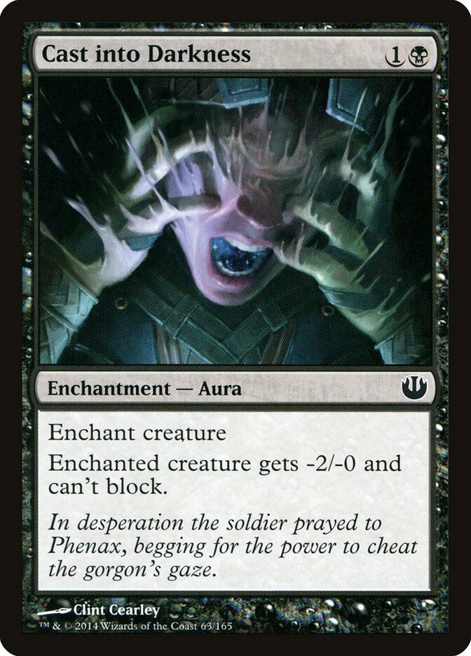 Cast into Darkness card front