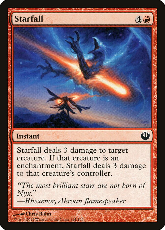 Starfall card front