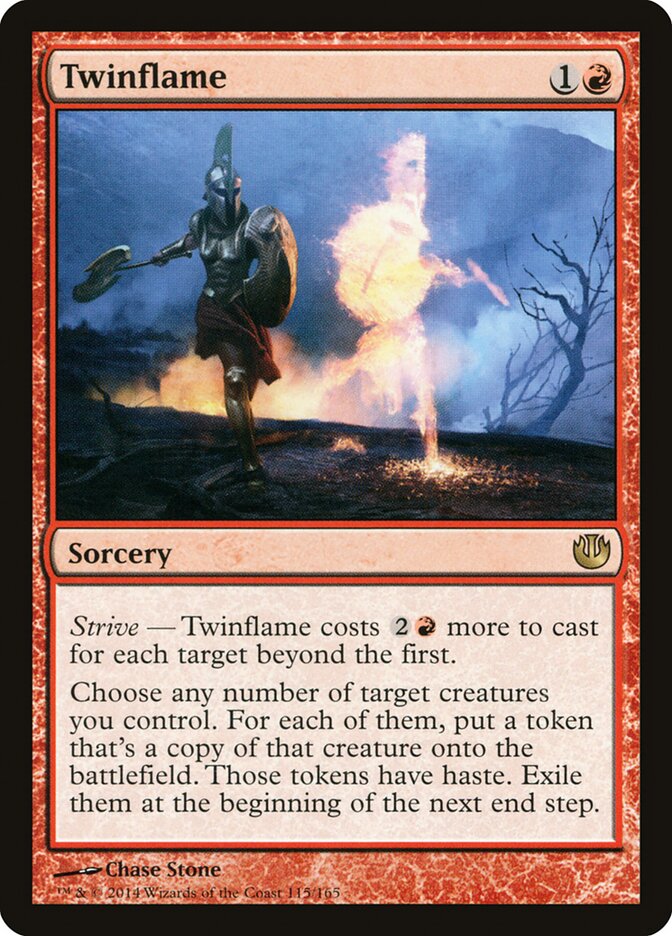 Twinflame card front