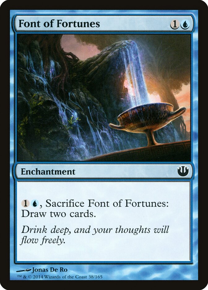 Font of Fortunes card front