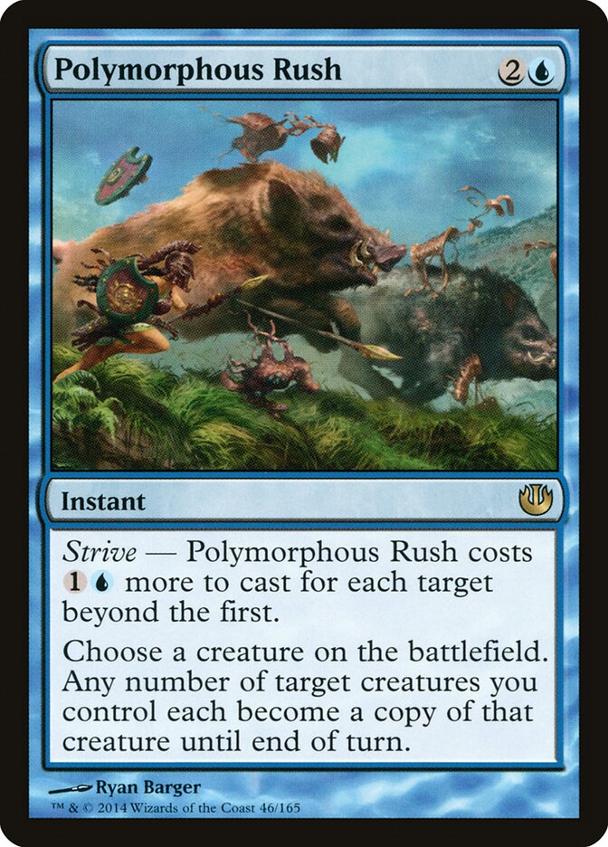 Polymorphous Rush card front