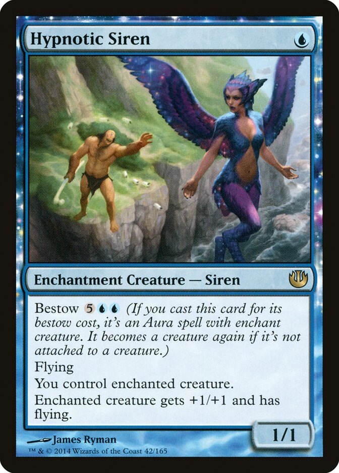 Hypnotic Siren card front