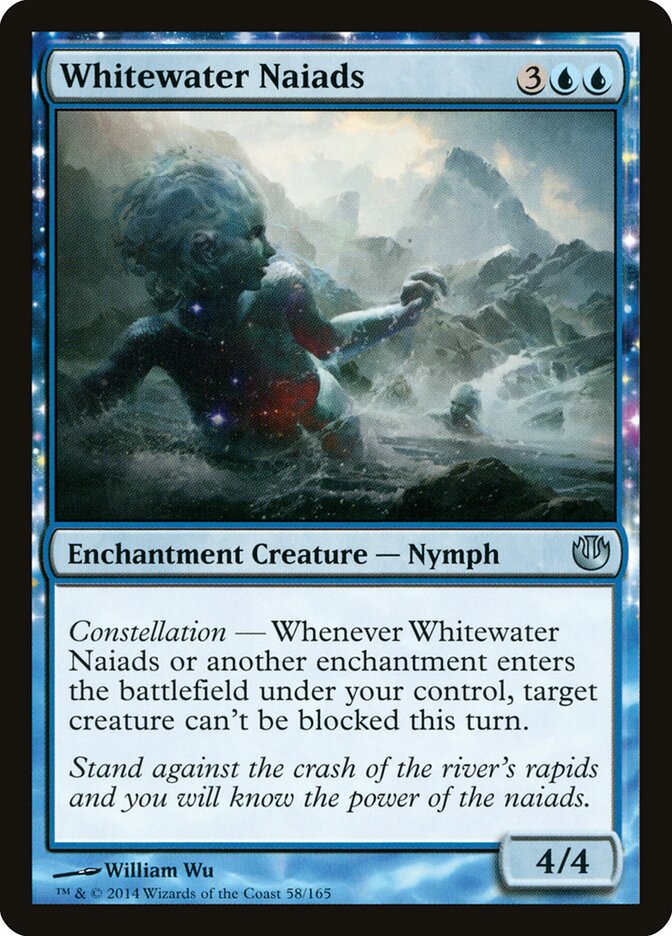 Whitewater Naiads card front