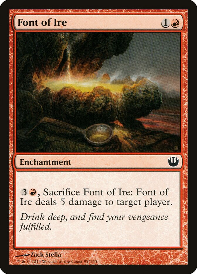 Font of Ire card front