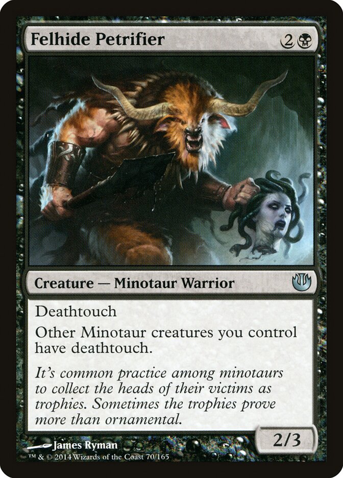Felhide Petrifier card front