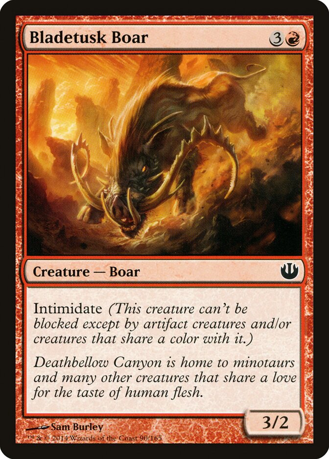 Bladetusk Boar card front