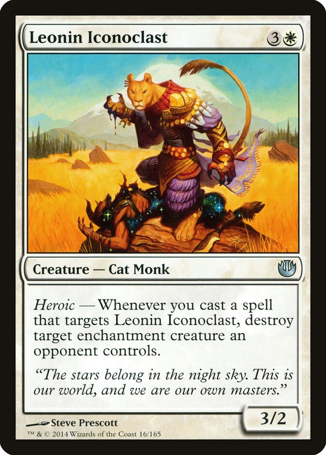 Leonin Iconoclast card front