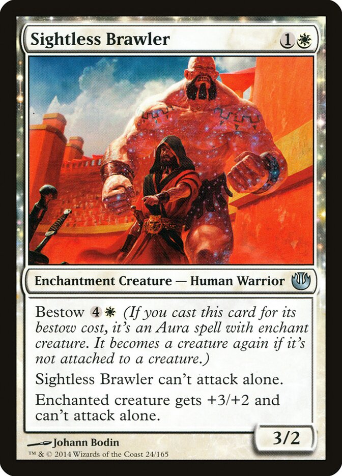 Sightless Brawler card front