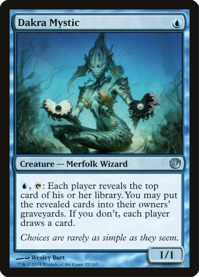 Dakra Mystic card front