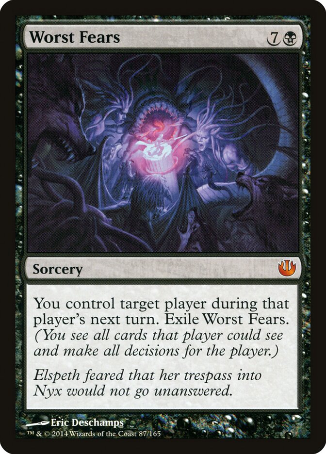 Worst Fears card front