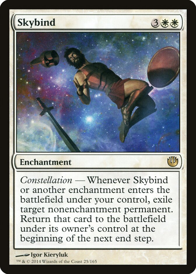 Skybind card front