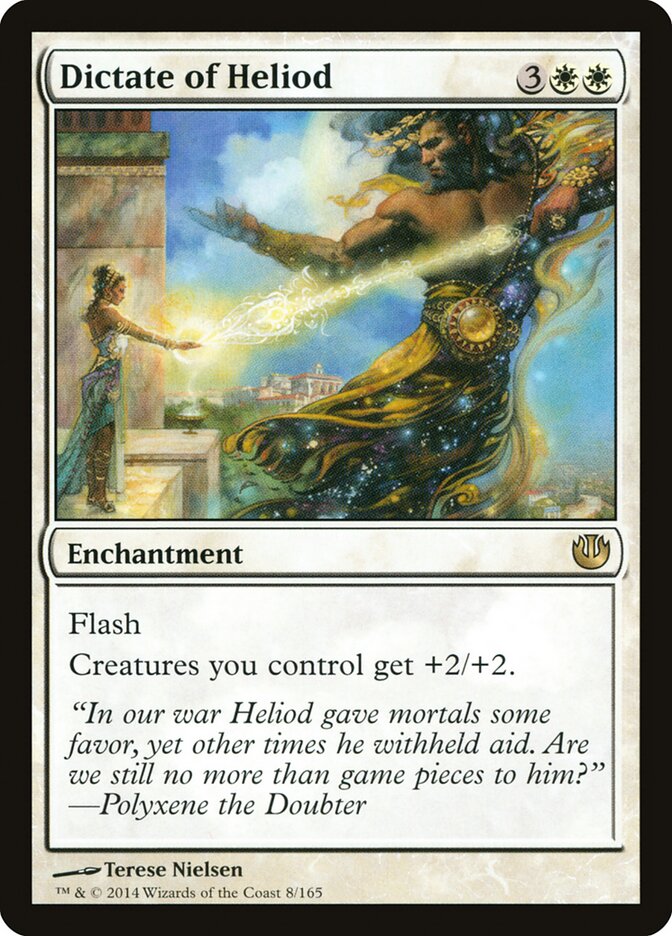 Dictate of Heliod card front