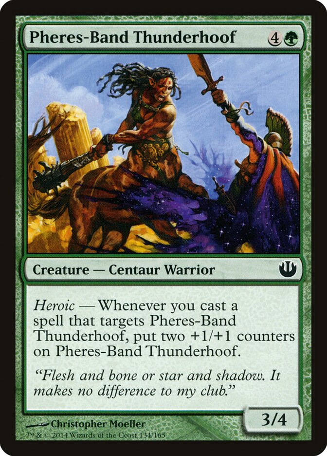 Pheres-Band Thunderhoof card front