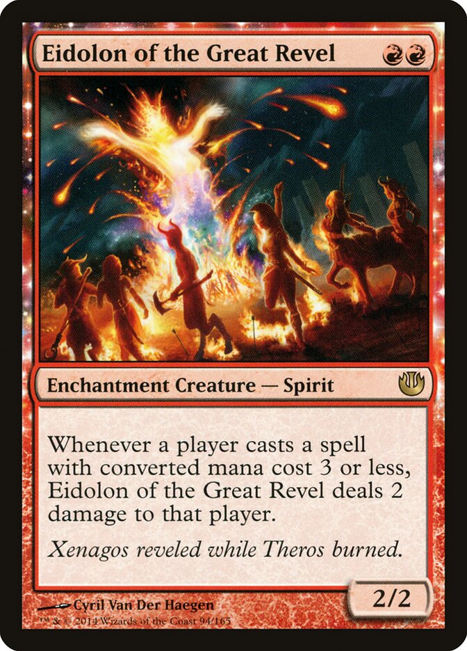 Eidolon of the Great Revel card front
