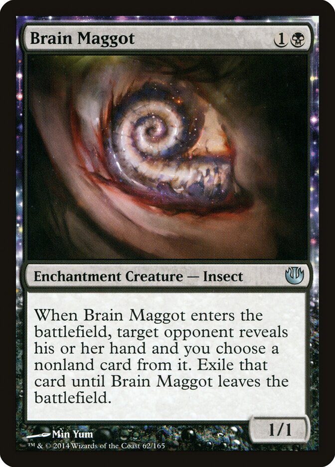 Brain Maggot card front