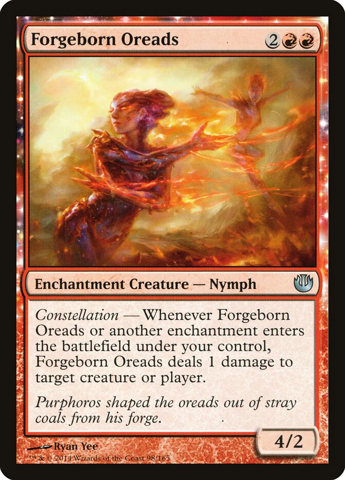 Forgeborn Oreads card front