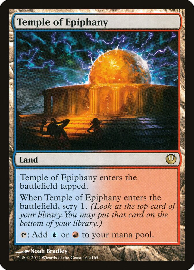 Temple of Epiphany card front