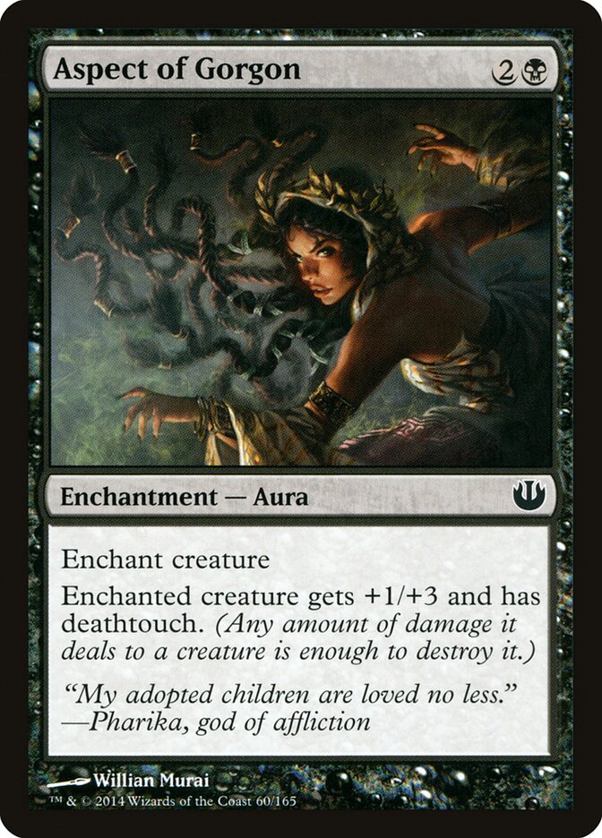 Aspect of Gorgon card front