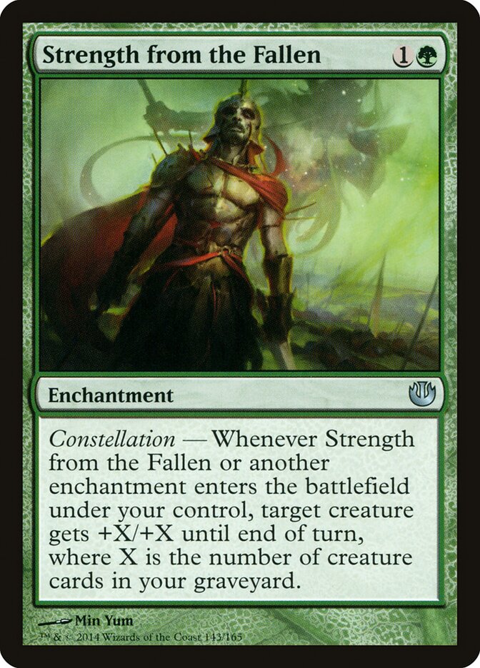 Strength from the Fallen card front