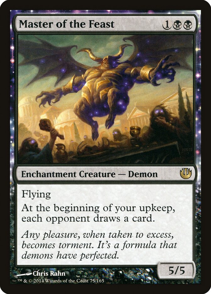 Master of the Feast card front