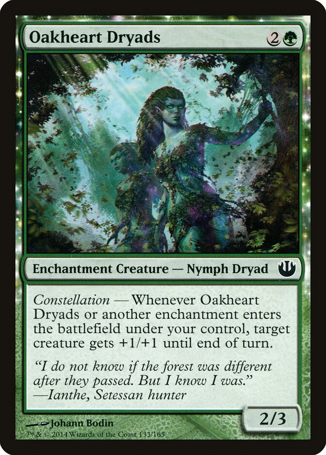 Oakheart Dryads card front