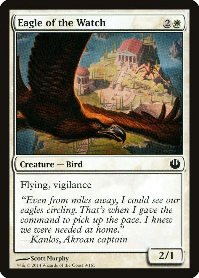 Eagle of the Watch card front
