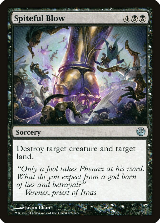 Spiteful Blow card front