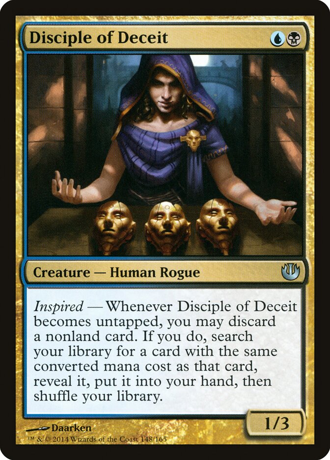 Disciple of Deceit card front