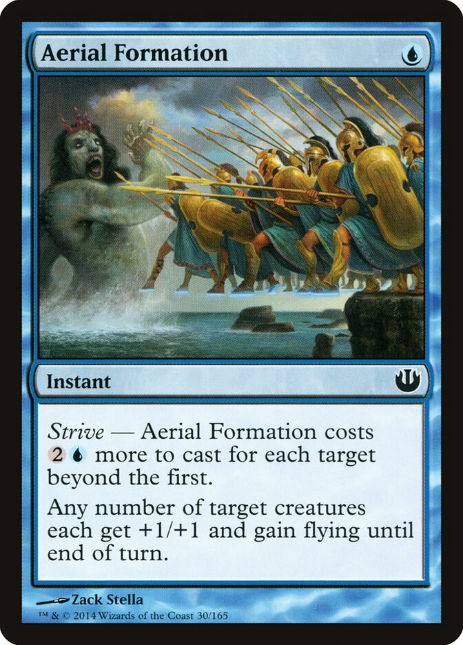 Aerial Formation card front