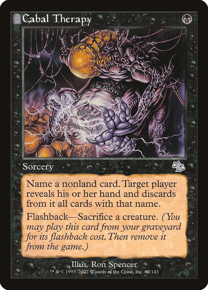 Cabal Therapy card front
