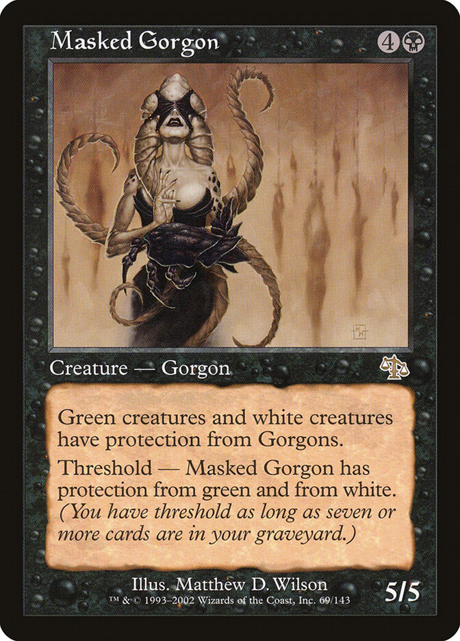 Masked Gorgon card front