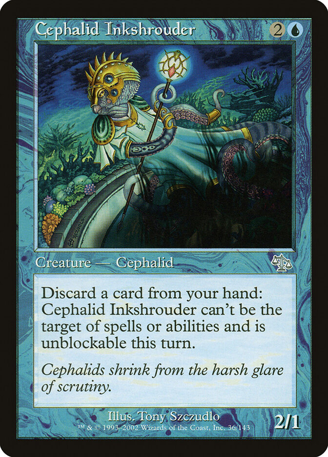 Cephalid Inkshrouder card front