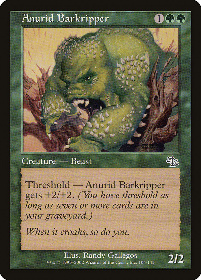 Anurid Barkripper card front