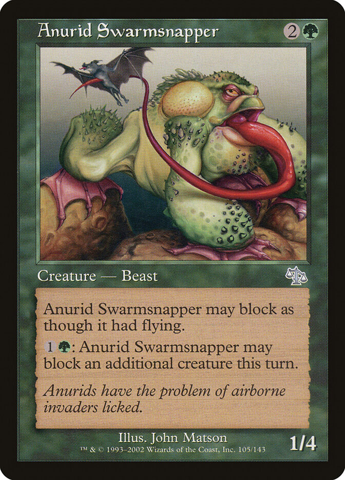 Anurid Swarmsnapper card front