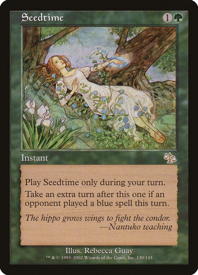 Seedtime card front