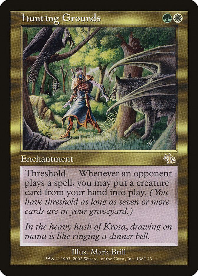 Hunting Grounds card front