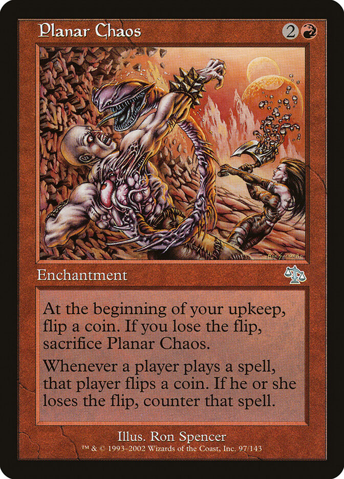 Planar Chaos card front
