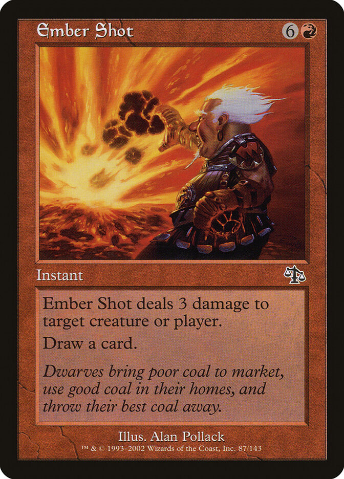 Ember Shot card front