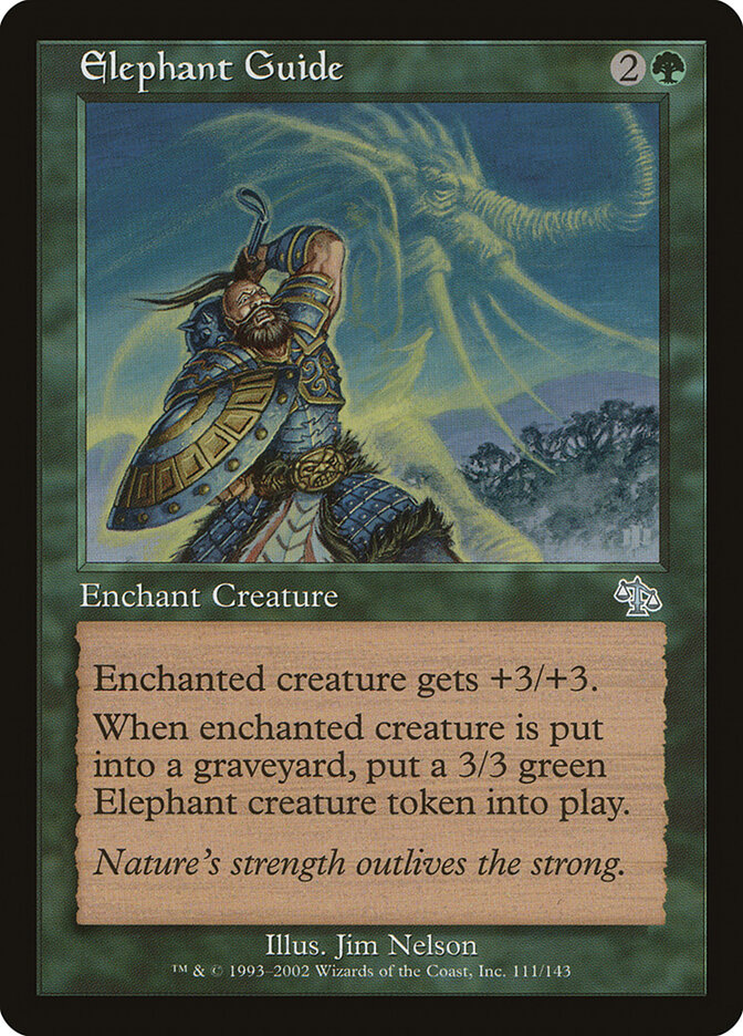 Elephant Guide card front