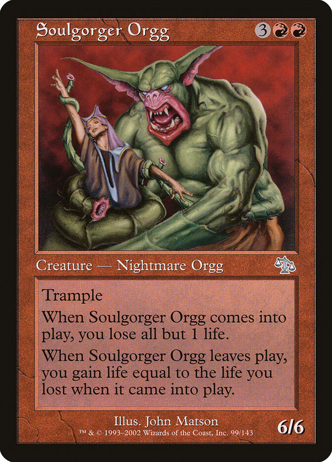 Soulgorger Orgg card front