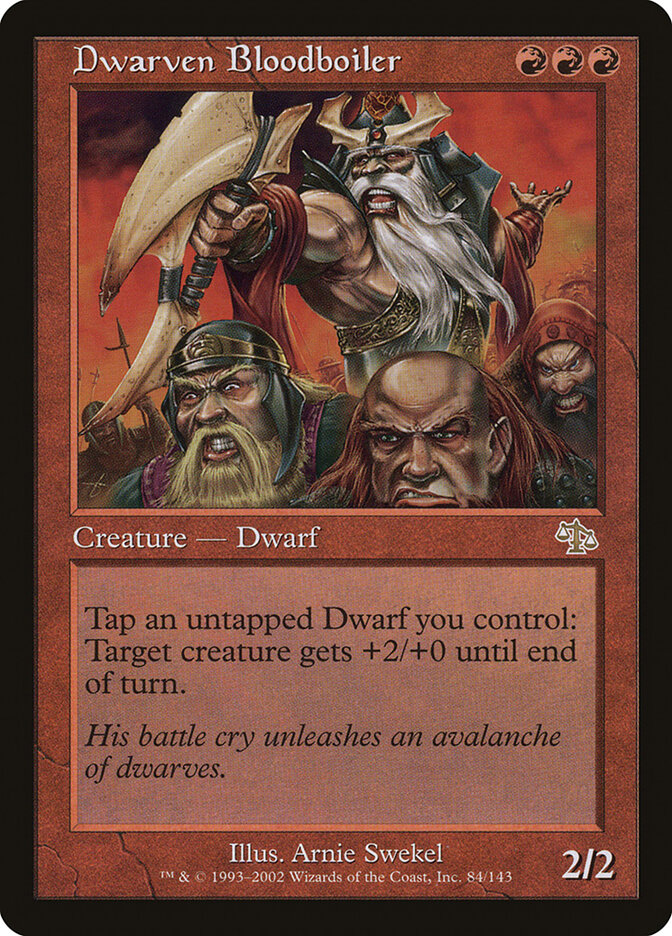 Dwarven Bloodboiler card front