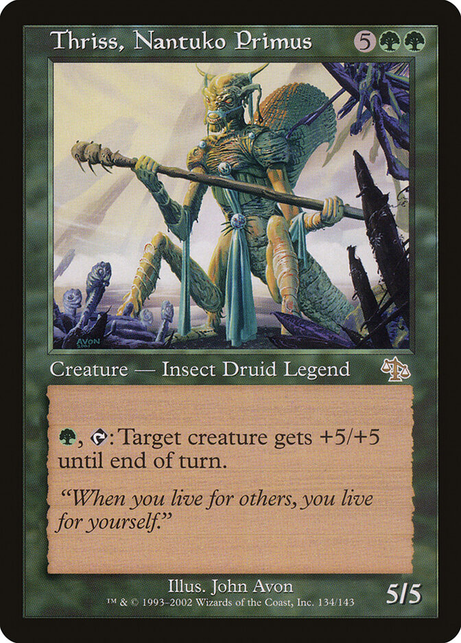 Thriss, Nantuko Primus card front