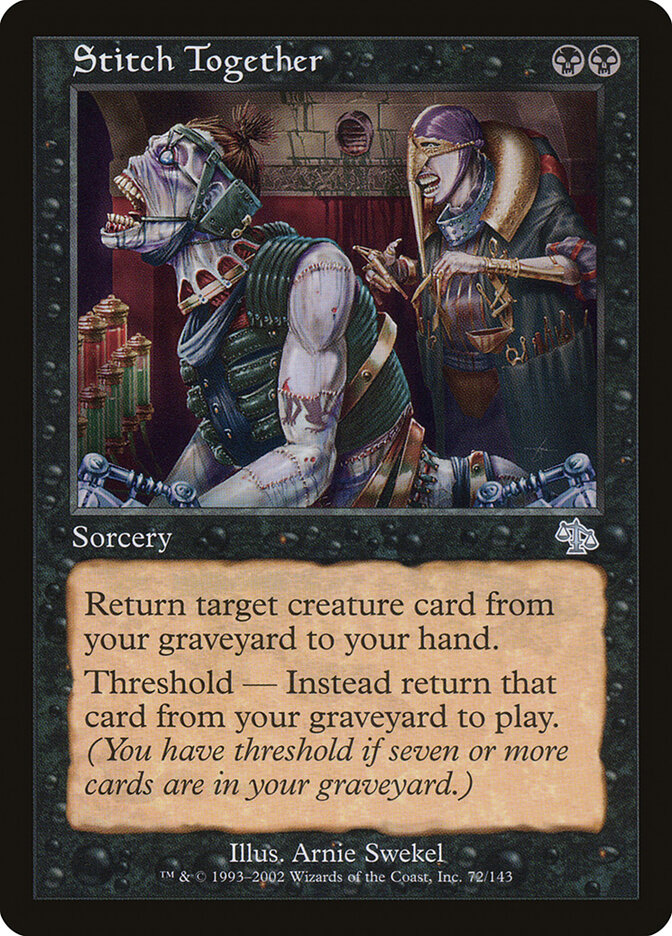 Stitch Together card front