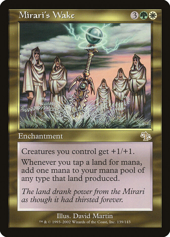 Mirari's Wake card front